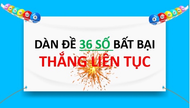 Người chơi phân tích, lựa chọn dàn đề 36 số bất bại