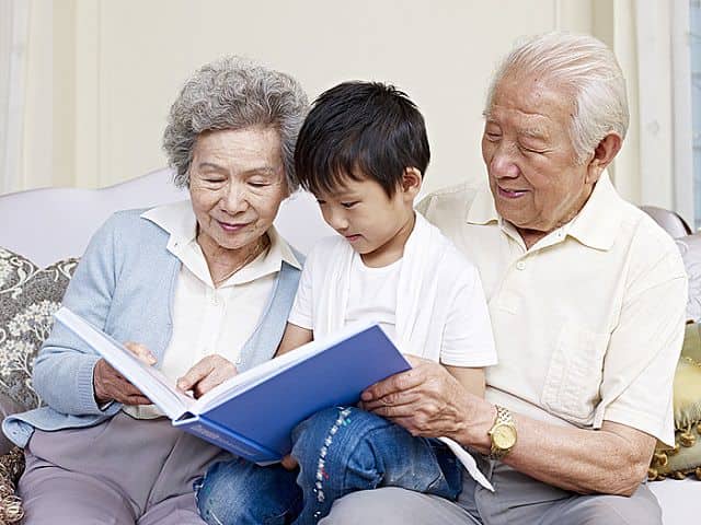 Chiêm bao thấy ông bà đánh con gì may mắn?