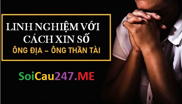 Xin số ông địa, ông thần tài rất linh