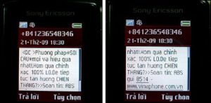 Soi cầu lô đề thông qua tin nhắn gửi tới tổng dài dịch vụ