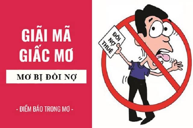 Nằm mơ thấy bị đòi nợ đánh con gì? Tốt hay xấu? 