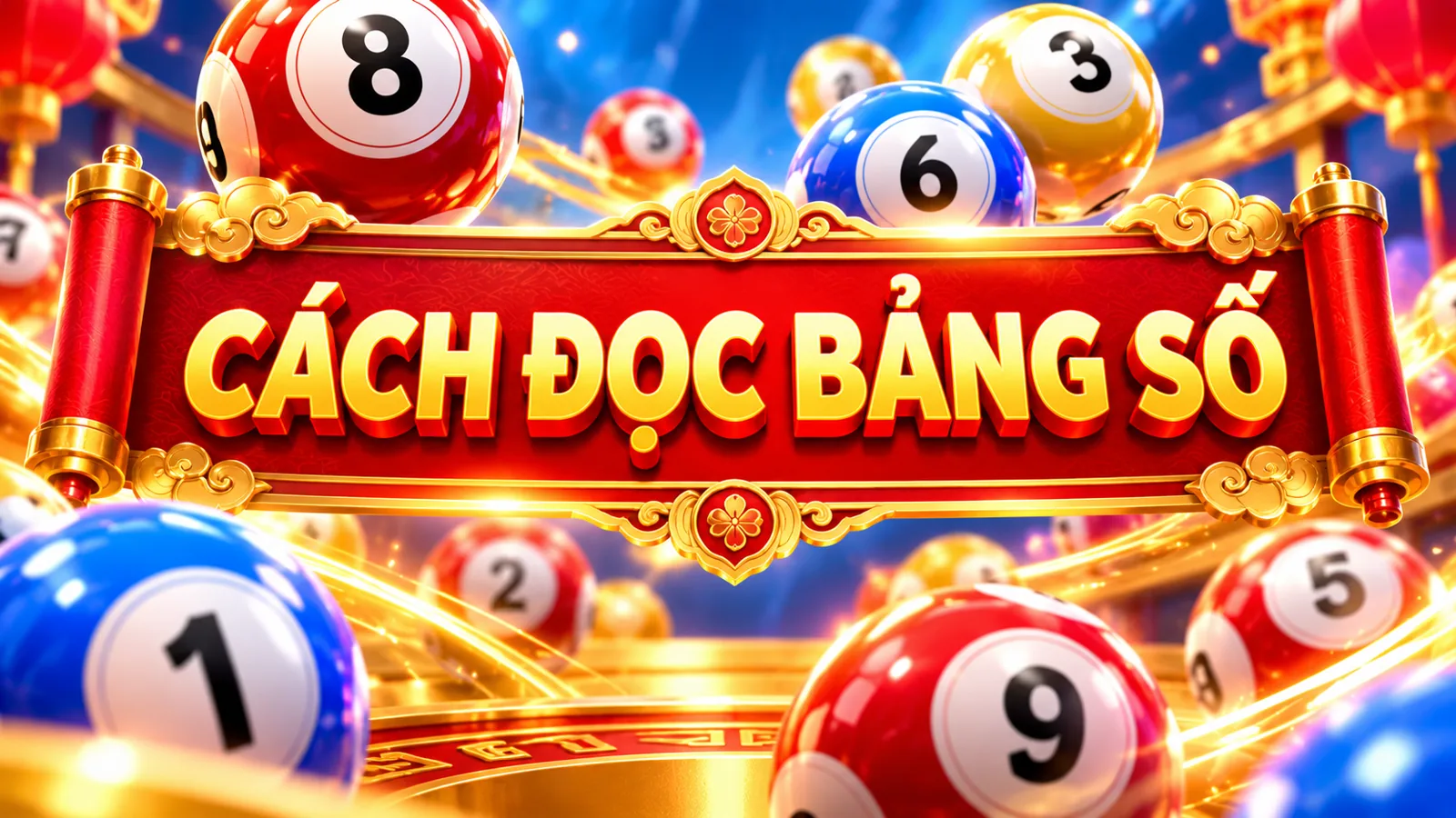 Sơ đồ Soi Cầu Việt với các bóng số màu sắc.